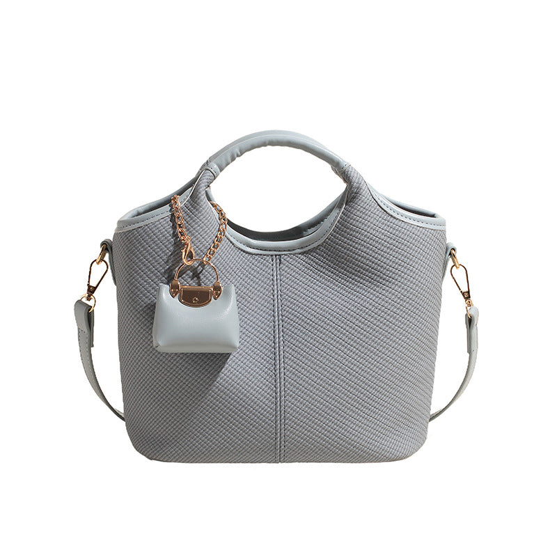 This Year's Popular Handbag Women's New Retro Crossbody Bucket Bag