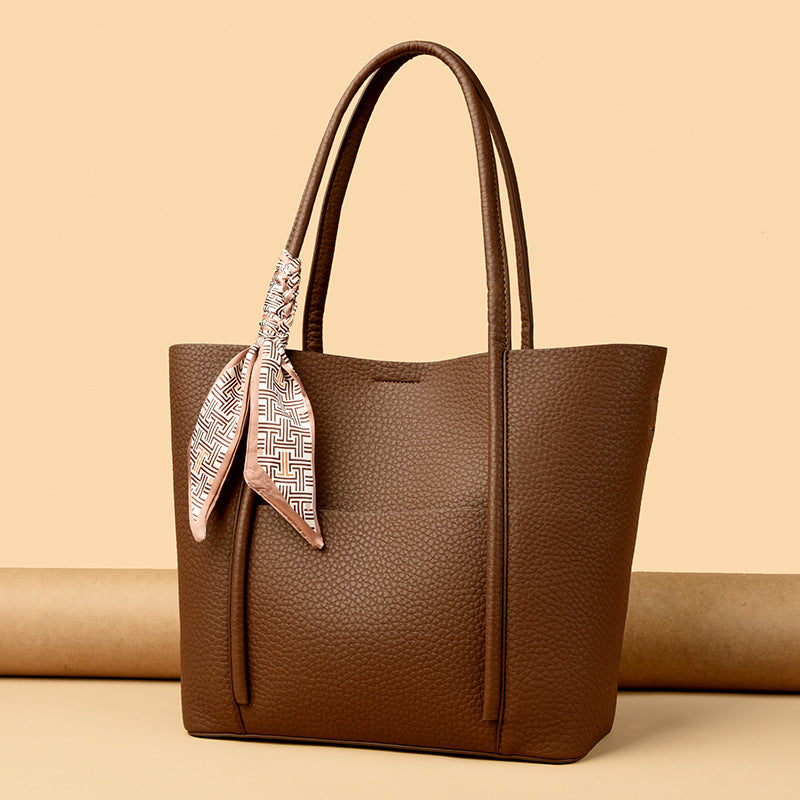 New Women's Bag Portable Retro Fashion Tote Bag Style