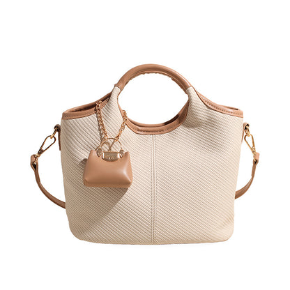 This Year's Popular Handbag Women's New Retro Crossbody Bucket Bag