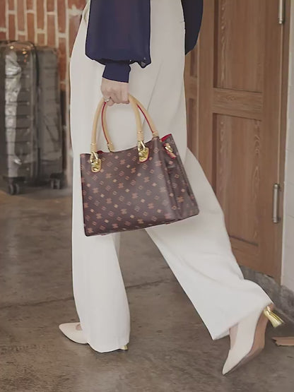 Trendy High-End Fashion Leather Women's Bags for Middle-Aged